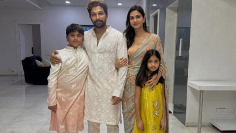 Allu Arjun and Sneha Reddy’s Diwali Photos are a Sweet Surprise!