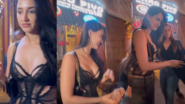 The Queen of Sizzling Style! Disha Patani’s Sheer Corset Outfit