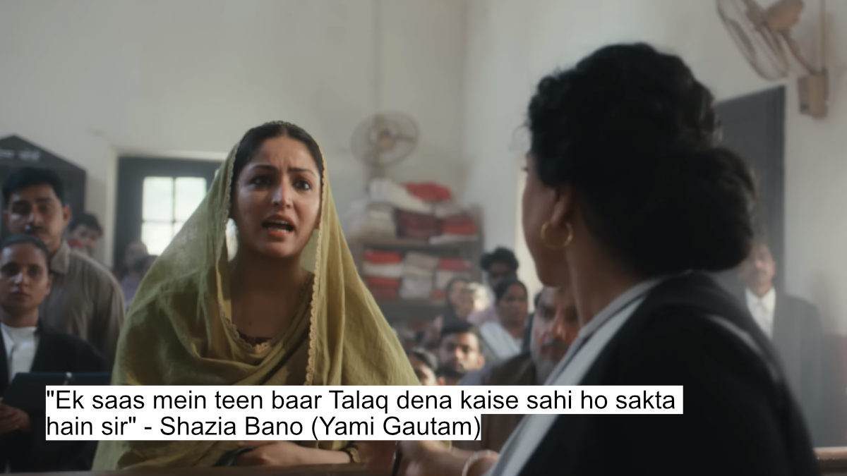 Haq'S Most Powerful Dialogues: Yami Gautam And Emraan Hashmi'S Intense Confrontation 4 "ek saas mein teen baar talaq dena kaise sahi ho sakta hain sir" - shazia bano (yami gautam)