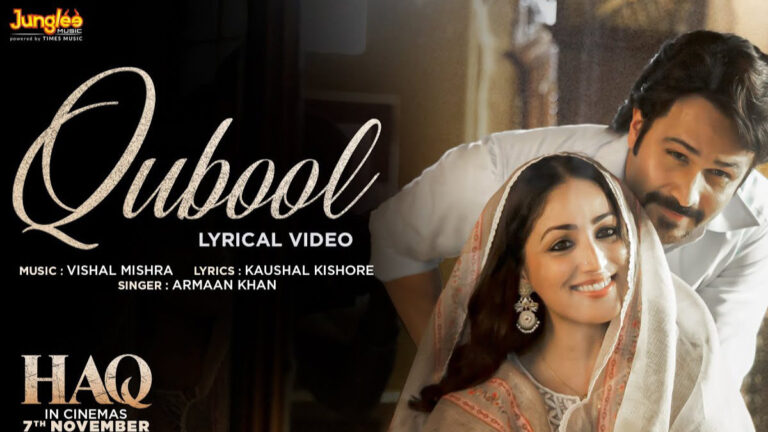 Haq – Qubool Song Lyrics starring Emraan Hashmi and Yami Gautam
