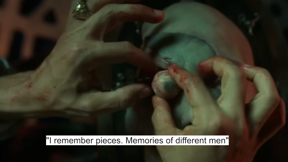 "i remember pieces. memories of different men"