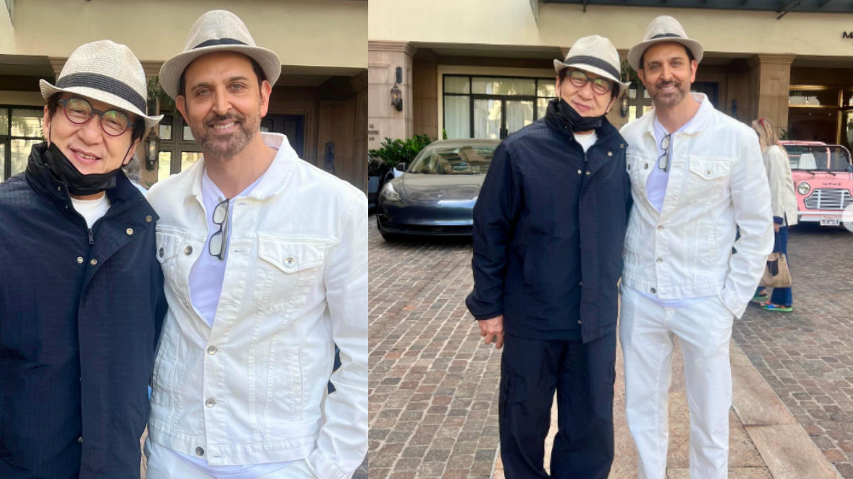 Jackie Chan and Hrithik Roshan_pic courtesy Instagram Jackie Chan and Hrithik Roshan_pic courtesy Instagram