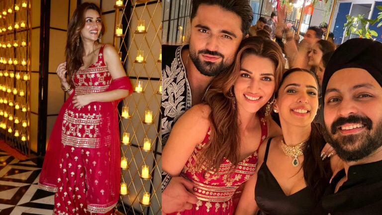 Kriti Sanon’s Diwali Surprise: Kabir Bahia Joins the Family Celebration!