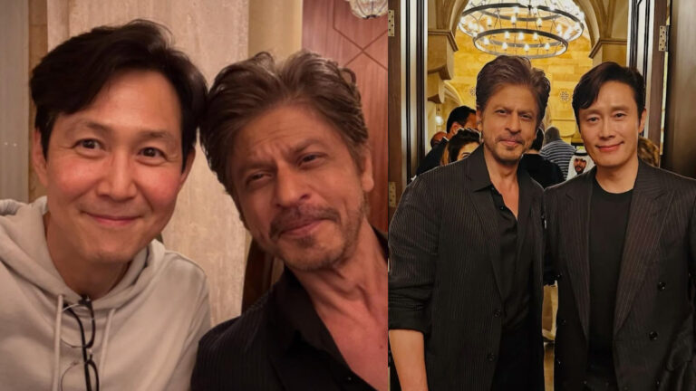 Squid Game Meets Bollywood: Lee Jung-jae and Lee Byung-hun’s Epic Selfie with Shah Rukh Khan!