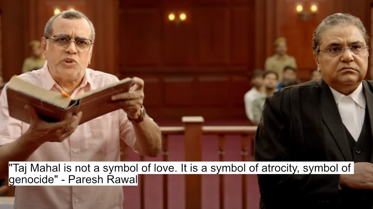 "Taj Mahal is not a symbol of love. It is a symbol of atrocity, symbol of genocide" - Paresh Rawal