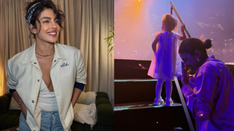 Baby Malti Marie’s Concert Debut: Priyanka Chopra’s Mini-Me Steals Hearts at Nick Jonas’ Show!