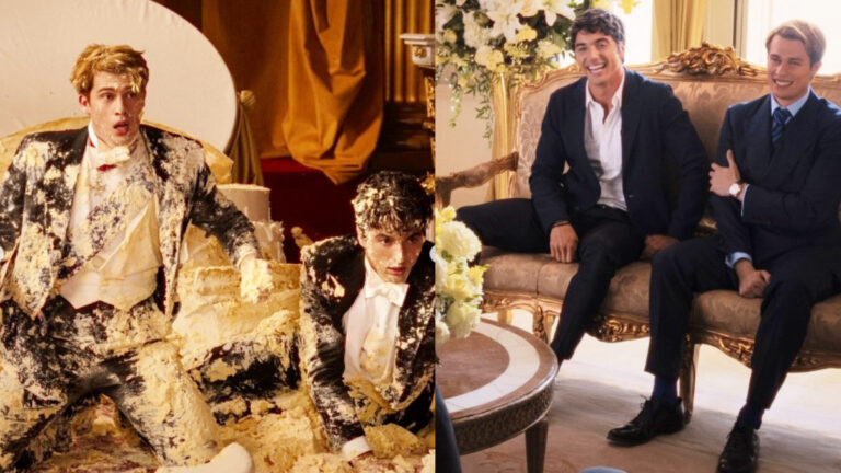 The Most Epic Reunion of the Year! Taylor Zakhar Perez and Nicholas Galitzine Return in Red, White & Royal Wedding!
