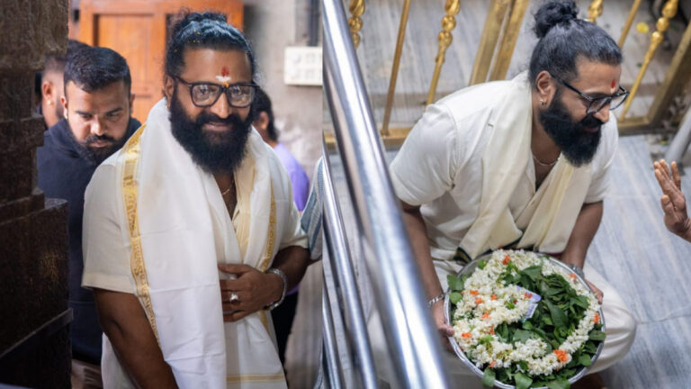 Divine Intervention: Rishab Shetty Seeks Blessings After Kantara Chapter 1 Success