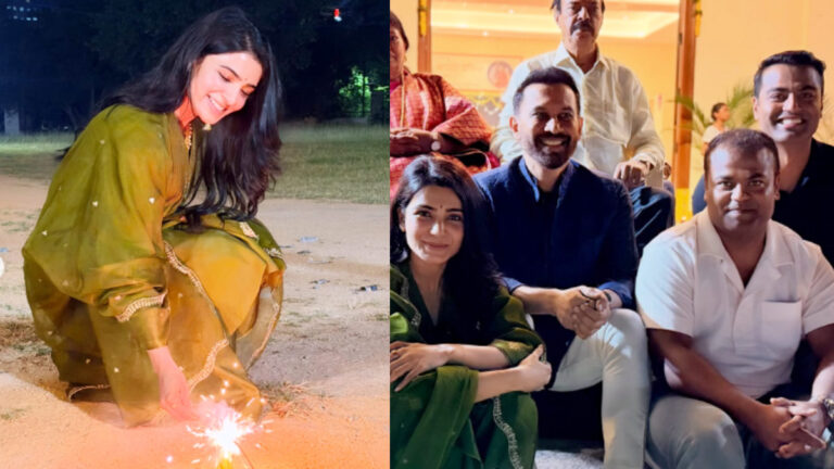 Samantha Ruth Prabhu’s Diwali Pictures with Raj Nidimoru are Flooding the Internet!