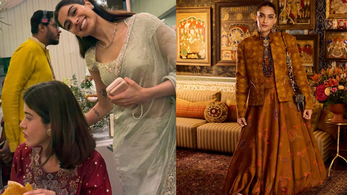 Anshula Kapoor's Sisters Shanaya Kapoor, Khushi Kapoor, and Sonam Kapoor Steal the Show at Her Engagement - Photos