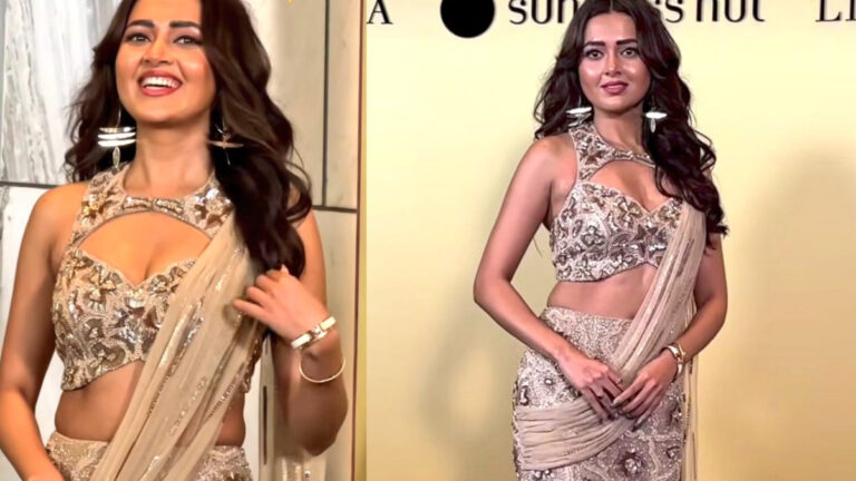 Tejasswi Prakash Lights Up Diwali Event with Her Glamorous Presence!