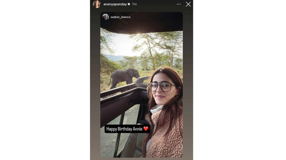 Walker Blanco'S Heartfelt Birthday Wish For Ananya Panday Melts Hearts 1 walker blanco instagram story