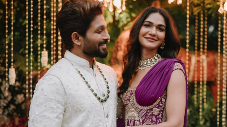 Fans are Shipping Them Hard! Allu Arjun and Sneha Reddy’s Adorable Moment Goes Viral