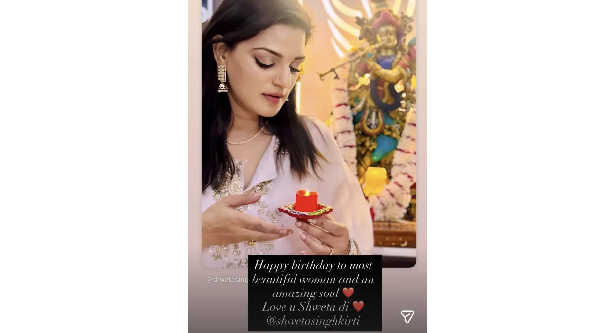 Ankita Lokhande Calls Sushant Singh Rajput’s Sister Shweta Singh Rajput The ‘Most Beautiful Woman’ On Her Birthday! See The Heart Warming Post! 1 ankita lokhandes post