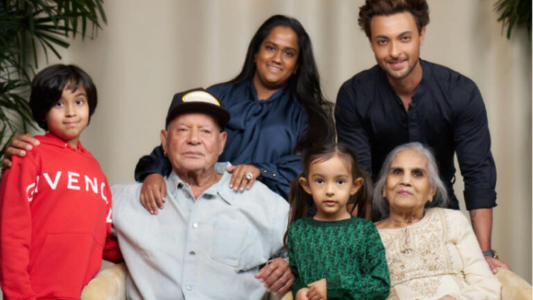 The Khan Family’s Patriarch: Arpita Khan Sharma Celebrates Salim Khan’s 90th Birthday in Style