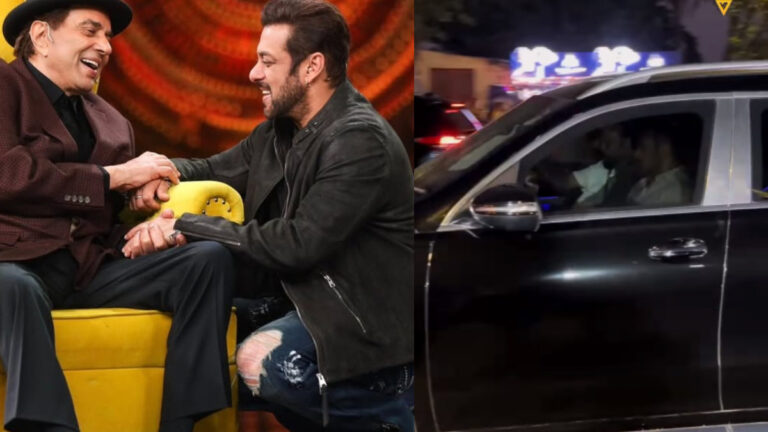 The Bhaijaan is Here: Salman Khan’s Heavily Guarded Arrival at Dharmendra’s Prayer Meet!