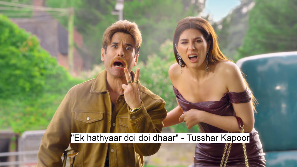"ek hathyaar doi doi dhaar" - tusshar kapoor