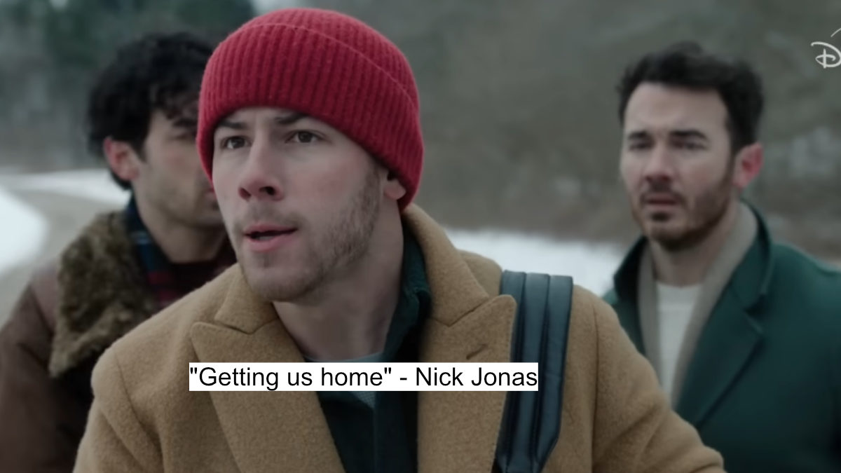 "getting us home" - nick jonas