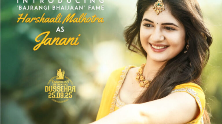 The Wait is Over! Harshaali Malhotra Returns with Akhanda 2