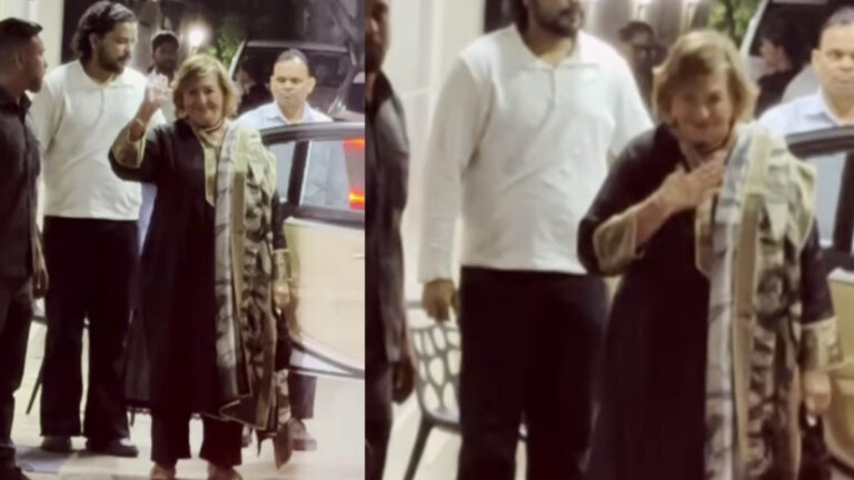 Helen’s Heartwarming Arrival at Salim and Salma Khan’s Wedding Anniversary Celebration