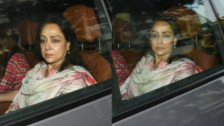 Tears in Her Eyes: Hema Malini’s Painful First Appearance Post Dharmendra’s Death Rumours