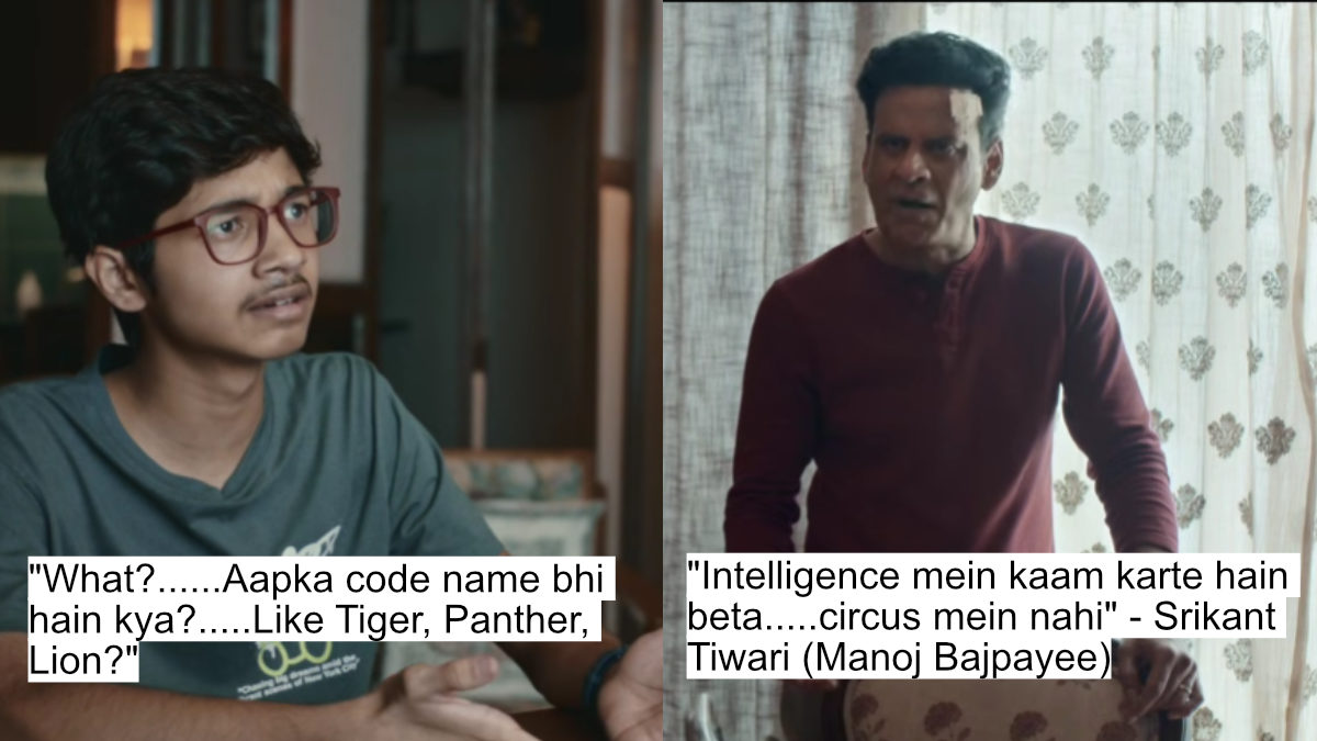 "what?......aapka code name bhi hain kya?.....like tiger, panther, lion?"