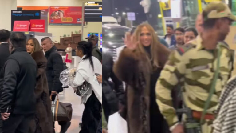 Jennifer Lopez’s Udaipur Adventure Ends: Waves Goodbye to India
