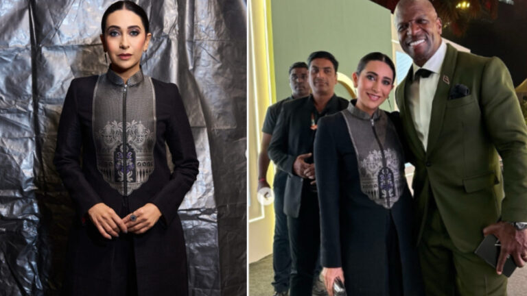 Terry Crews Meets Bollywood Royalty: Karisma Kapoor’s Viral Moment with the Brooklyn Nine-Nine Star!
