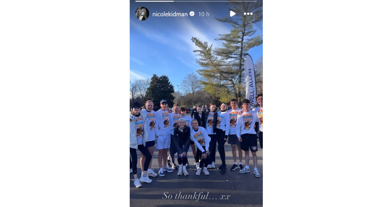 Thanksgiving With A Twist: Nicole Kidman'S Post-Divorce Celebration 1 nicole kidman pic courtesy instagram story