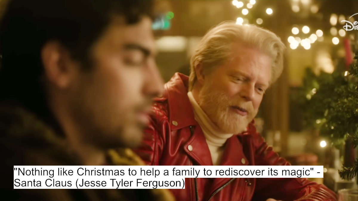 "nothing like christmas to help a family to rediscover its magic" - jesse tyler ferguson