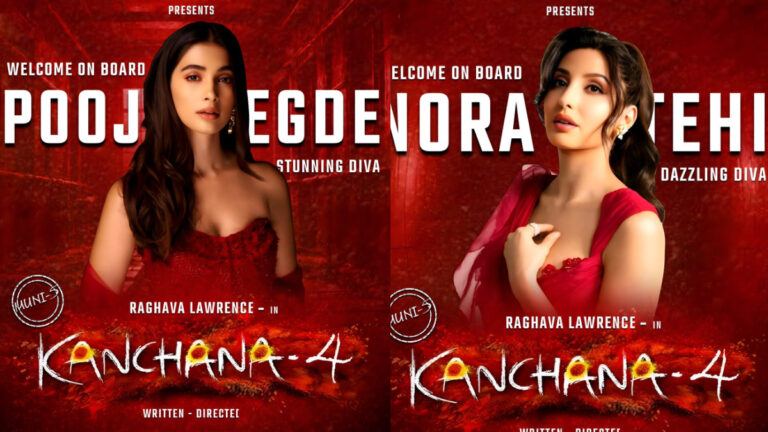 Get Ready for More Laughs and Frights! Pooja Hegde and Nora Fatehi Join Kanchana 4 Cast