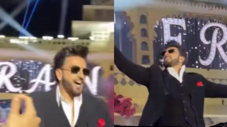 Ranveer Singh Steals the Show: Turns Billionaire’s Wedding into a Rock Concert