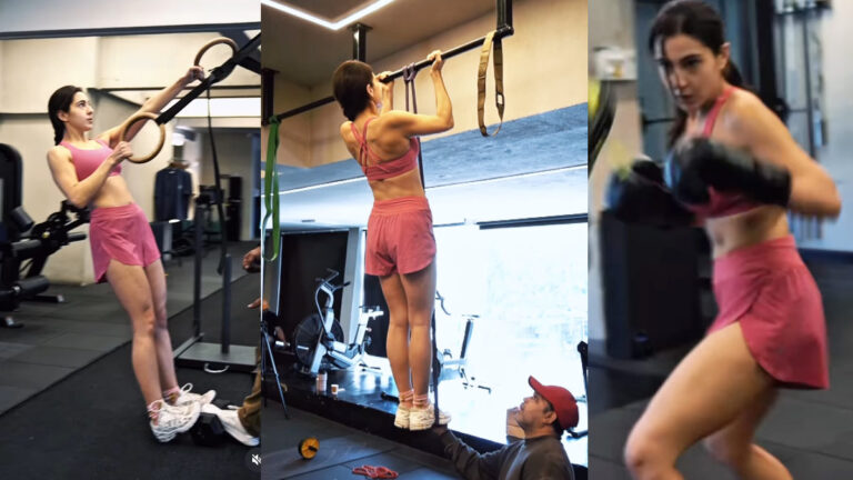 Gym Goals Alert!: Sara Ali Khan’s Gym Video Will Make You HIT the Weights