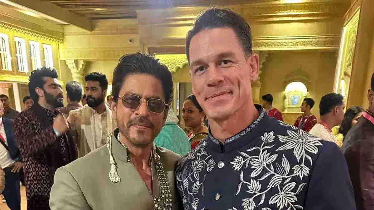 Shah Rukh Khan's Global Appeal John Cena's Admiration Knows No Bounds! Shah Rukh Khan's Global Appeal John Cena's Admiration Knows No Bounds!