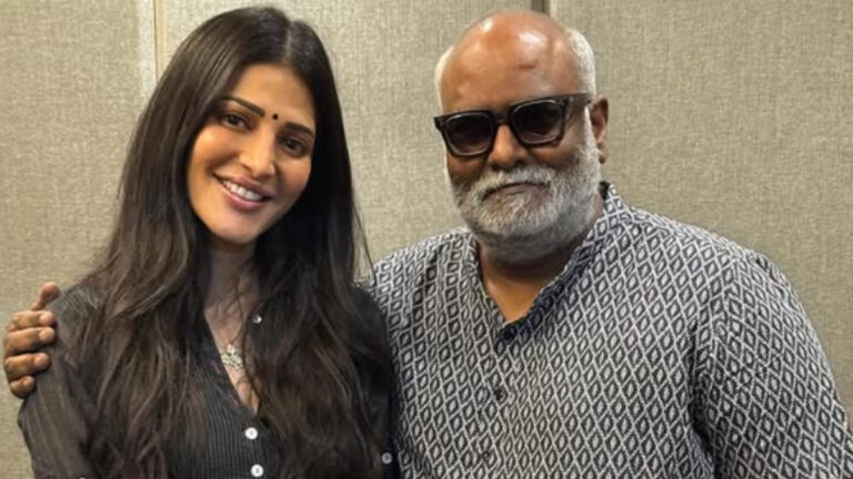 SHRUTI HAASAN SLAYS! “GlobeTrotter” Steals Hearts in SS Rajamouli’s Epic Track