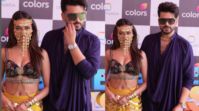 Tejasswi Prakash and Karan Kundrra Bring the Heat to Laughter Chefs 3 with Their Bold Fashion Choices!
