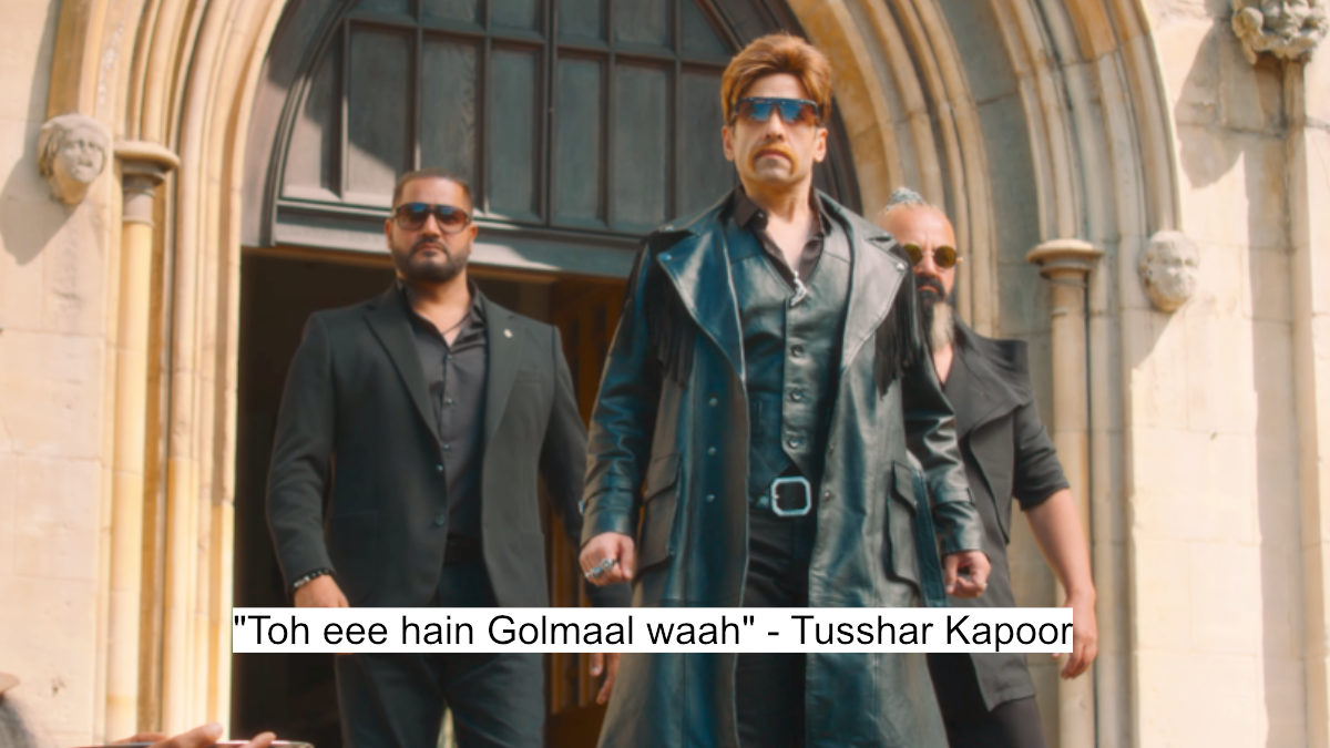 "toh eee hain golmaal waah" - tusshar kapoor