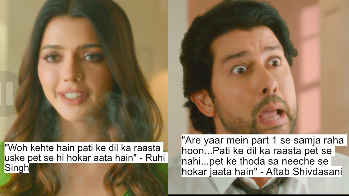 "woh kehte hain pati ke dil ka raasta uske pet se hi hokar aata hain" - ruhi singh