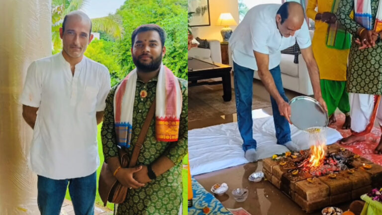 Akshaye Khanna’s Serene Vastu Shanti Puja Video Has Fans Sailing