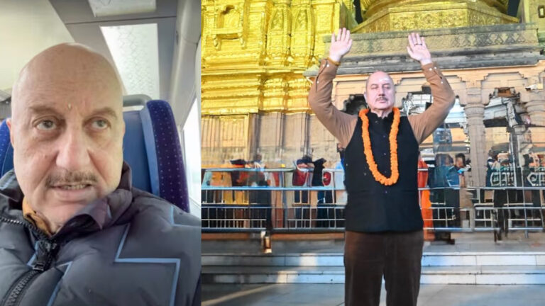 Anupam Kher Praises Indian Railways After Missing Indigo Flight, Takes Train To Khajuraho!