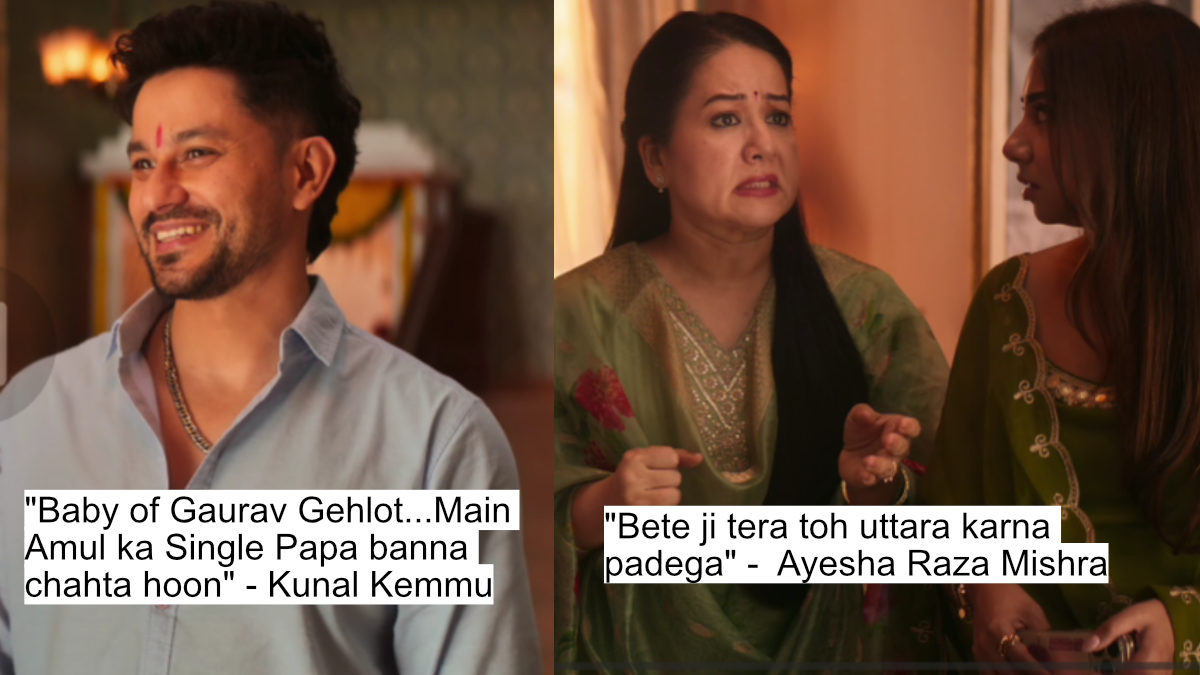 These Hilarious Dialogues From Kunal Kemmu'S Single Papa Will Leave You In Splits! 1 "baby of gaurav gehlot...main amul ka single papa banna chahta hoon" - kunal kemmu