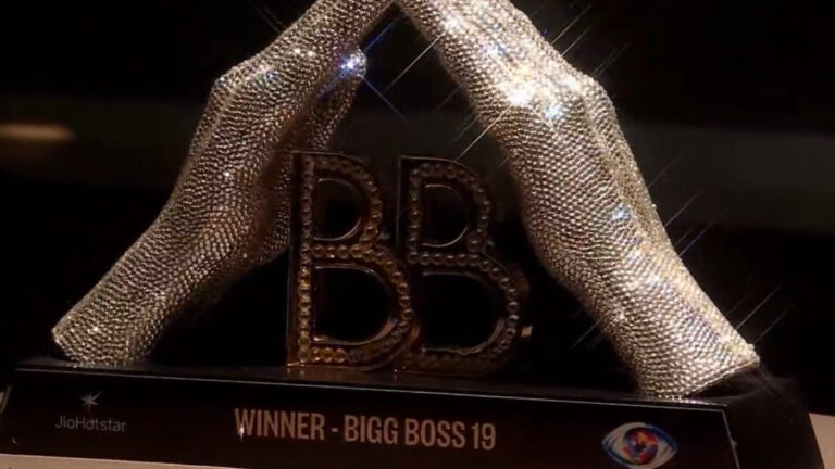 Bigg Boss 19 Trophy Unveiled: A Blingy Masterpiece that Matches the ‘Gharwalon Ki Sarkaar’ Vibe!