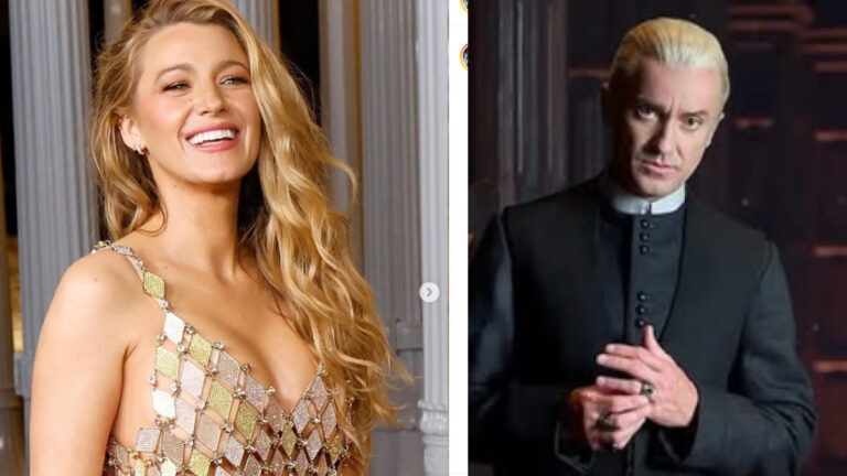 Blake Lively Calls Meeting Tom Felton “So, So Special” 