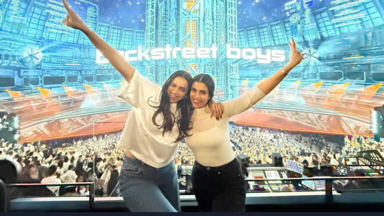 Deepika Padukone Rocks the Backstreet Boys Concert in Las Vegas