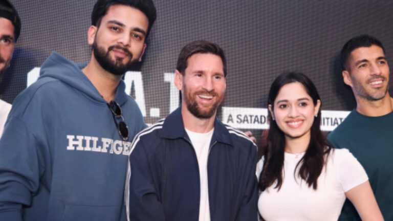 Jannat Zubair and Elvish Yadav Meet Messi as Football Fever Takes Over India