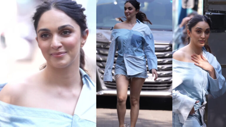 Kiara Advani Steals the Show in Denim as She Makes First Public Appearance Post-Motherhood