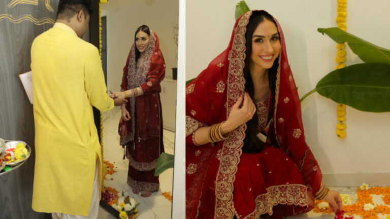 Lauren Gottlieb’s Griha Pravesh: Embracing Indian Roots in Style!