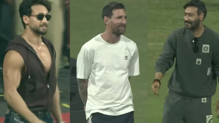 Lionel Messi’s India Tour: Ajay Devgn and Tiger Shroff Meet the Football Legend!