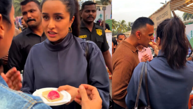 Rahul Mody’s Lucky Day: Shraddha Kapoor Feeds Him Japanese Mochi in Adorable Video