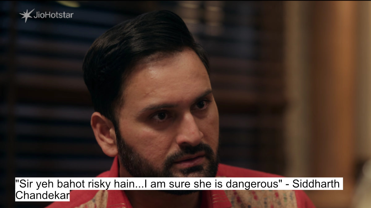 Madhuri Dixit'S Mrs Deshpande: Dialogues That'Ll Keep You On The Edge! 2 "sir yeh bahot risky hain...i am sure she is dangerous" - siddharth chandekar